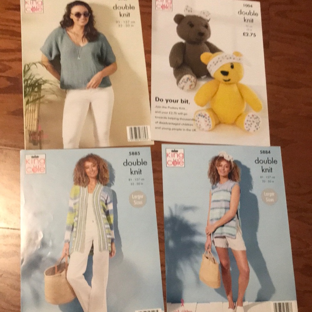 King Cole Knitting Pattern Collection - Picture 2 of 7